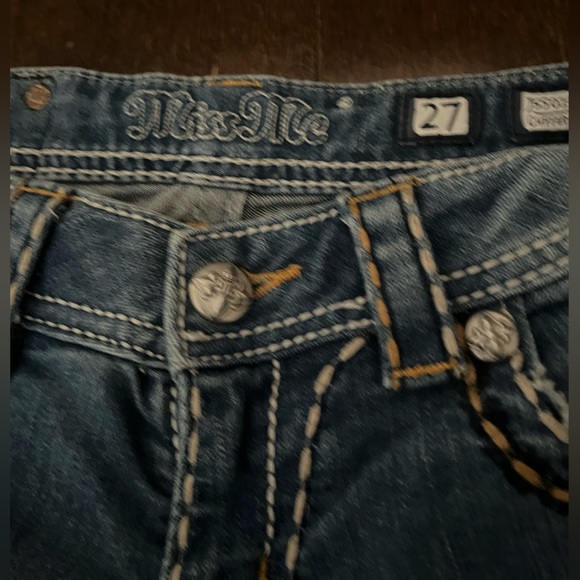 Miss me jeans size 27 light wash - Picture 3 of 5